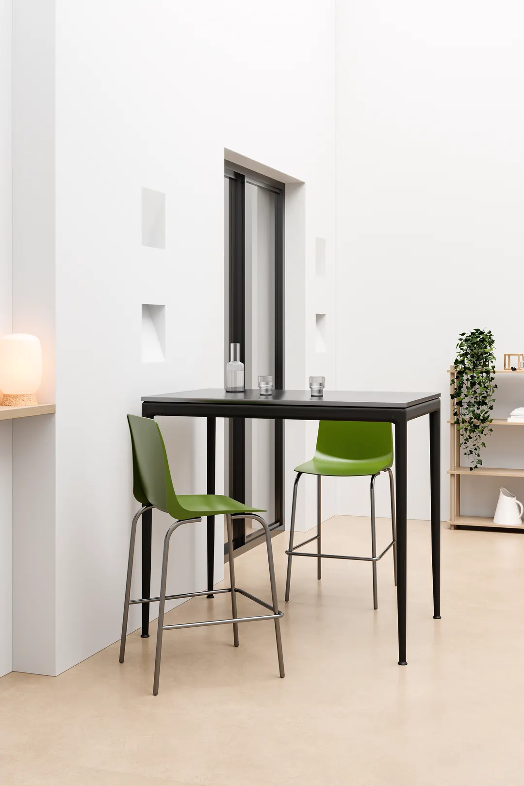 Stool 01 in a furnished room