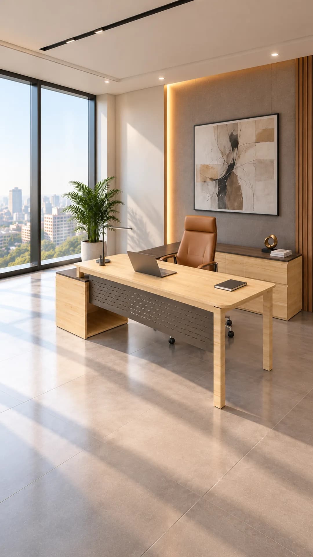 Desk 03 in a furnished room
