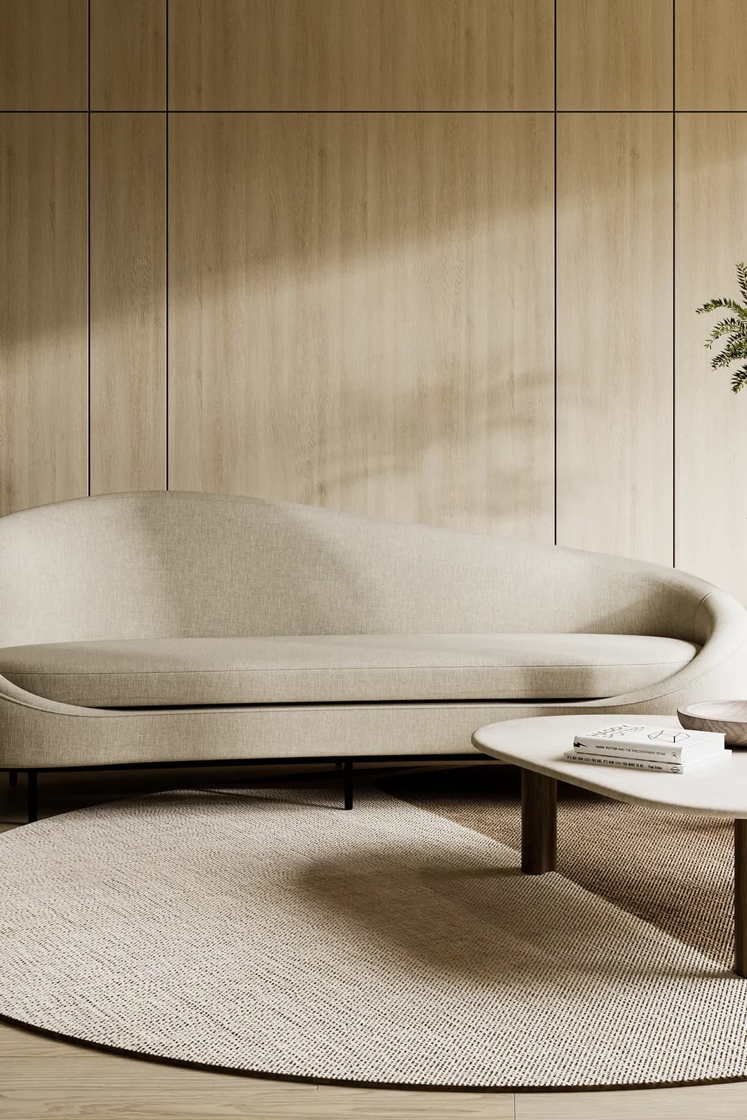 Sofa 03 in a furnished room