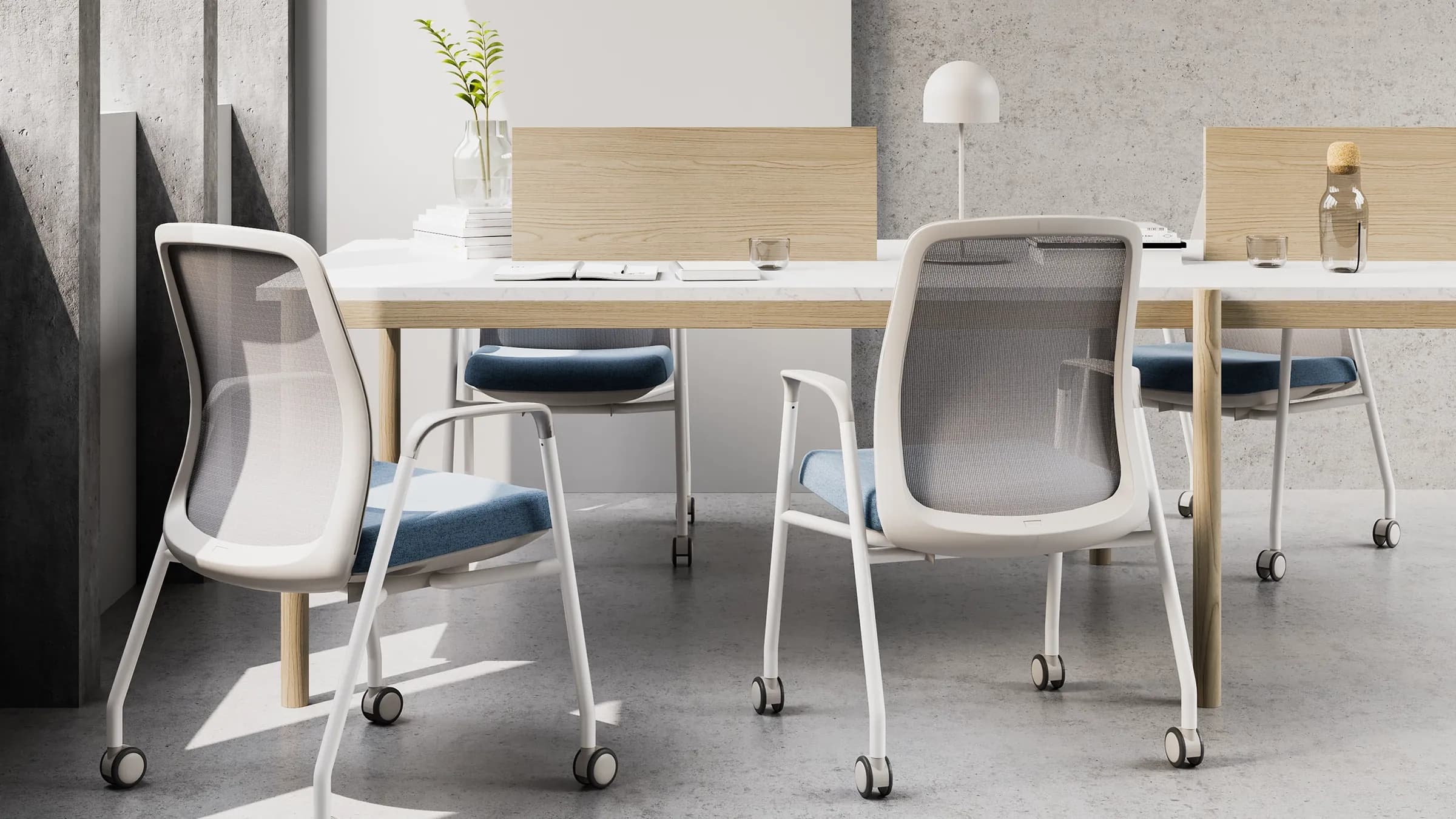 Training chair 04 in a furnished room