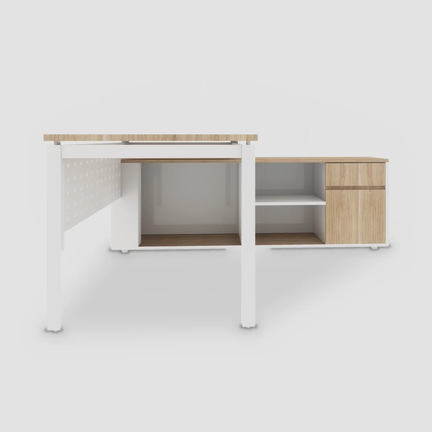 Desk 01, side view